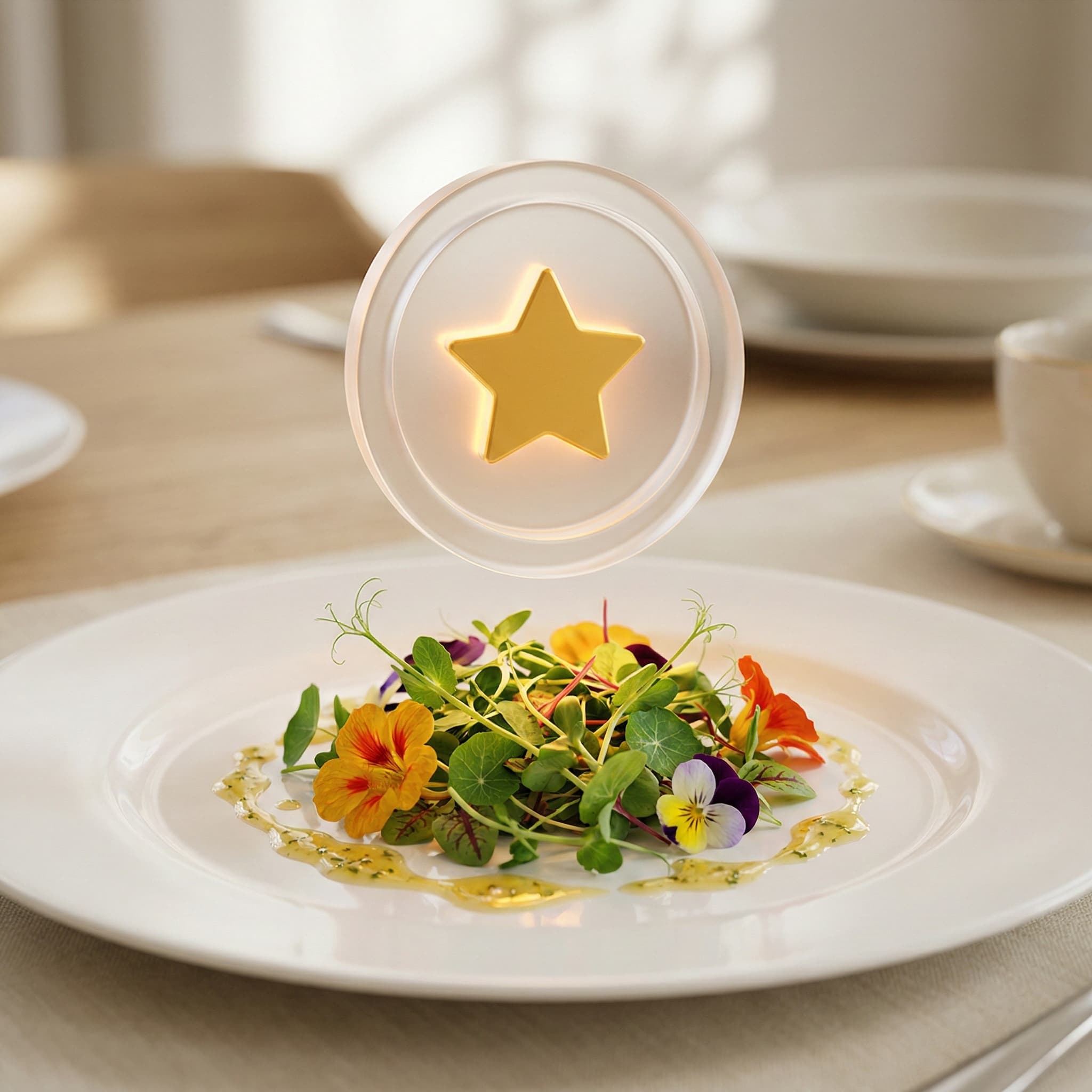 Nutritional health score rating of a meal with recommendations